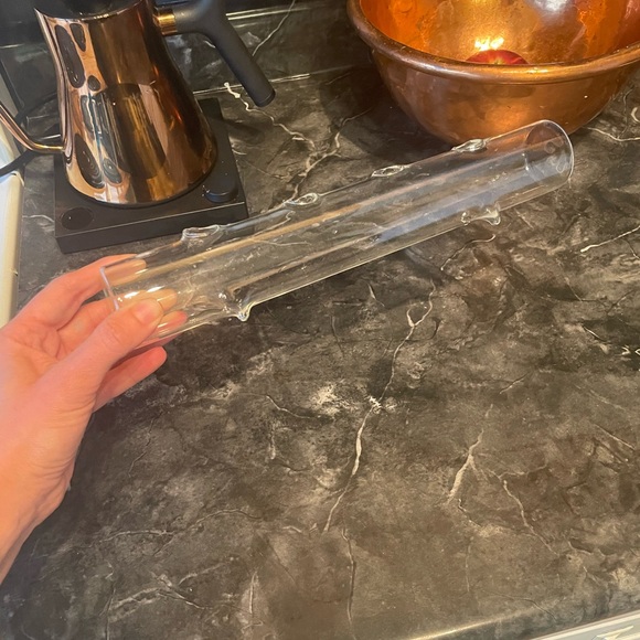 CB2 Transparent Glass Vase - Picture 4 of 6